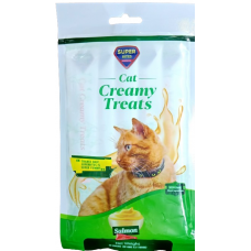 Super Bite Cat Lickable Creamy Treats Salmon 75 Gm